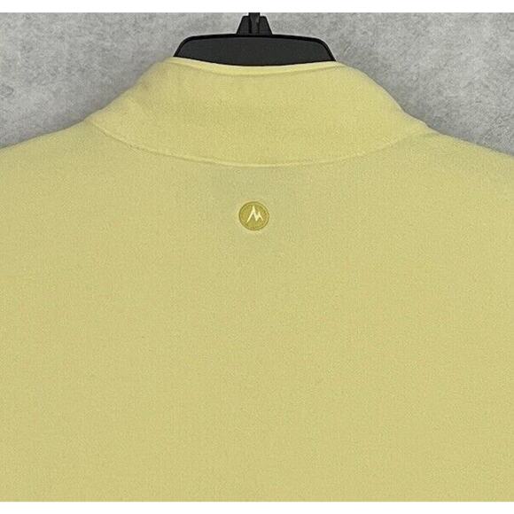 Marmot M12650 Fleece Pullover XL Half Zip Jacket Yellow Brown NWT - Picture 10 of 15